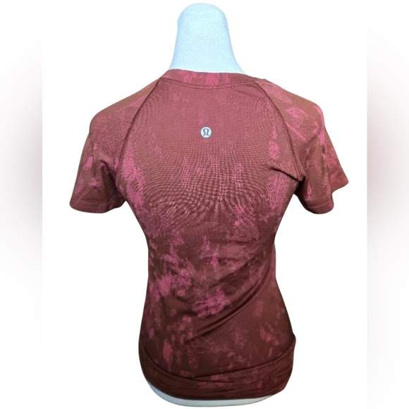 lululemon Swiftly Tech 2.0 sz 4 Shadow Bloom Roasted Brown Brier Rose - Picture 3 of 4
